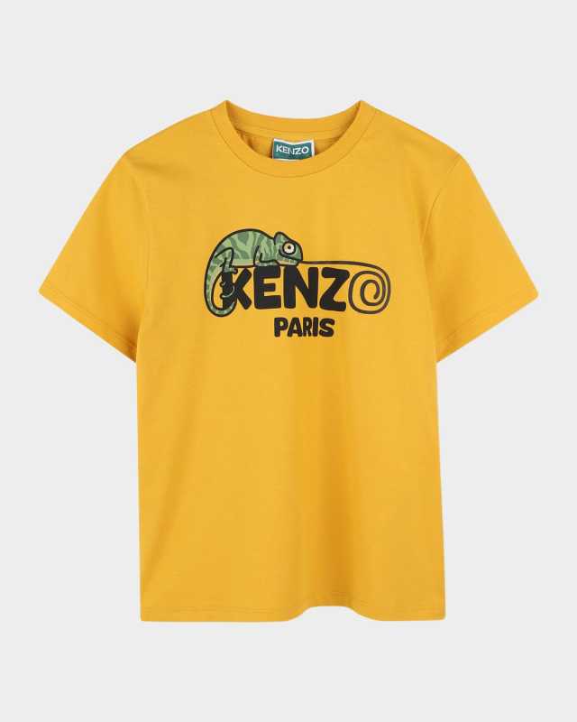 Boy's Bold Graphic Logo-Print T-Shirt, Size 6-12